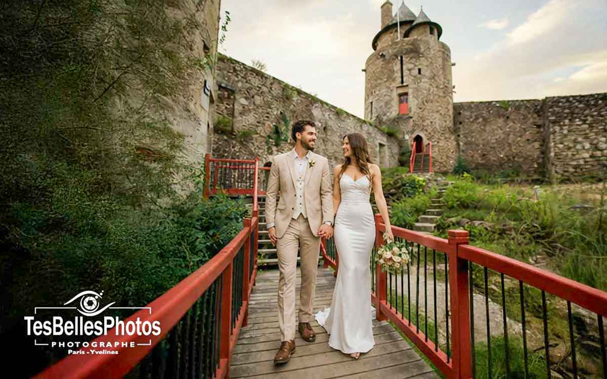 Photographe couple à Fougères – séance Day After romantique