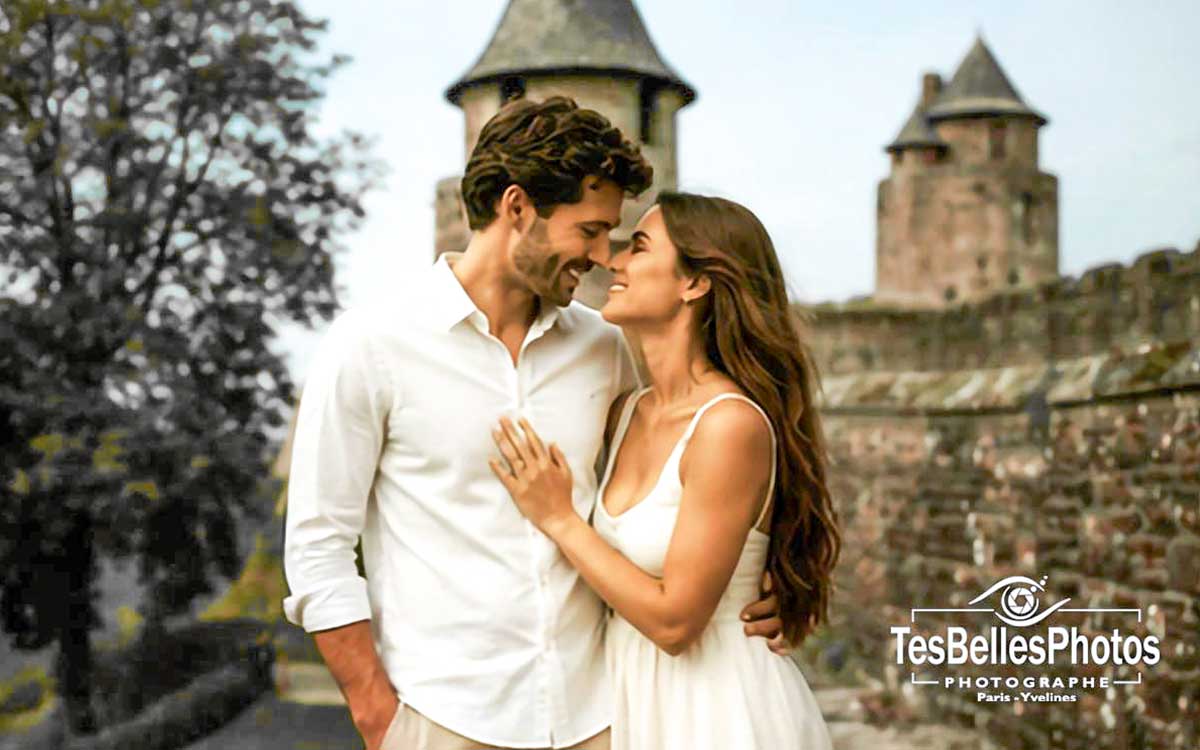 Photographe couple Fougères – séance photo naturelle