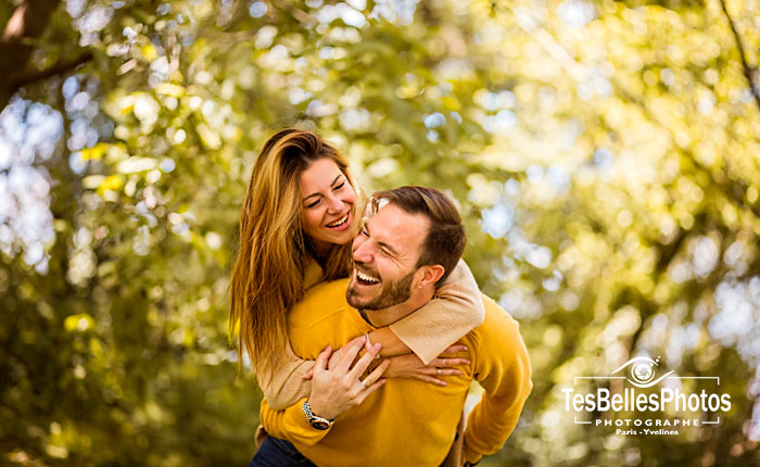Shooting photo couple